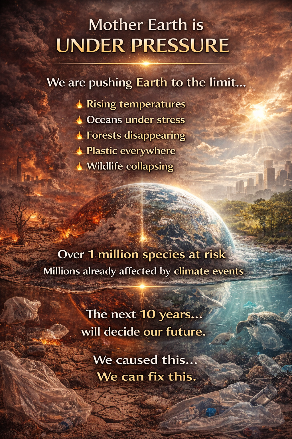 Mother Earth Under Pressure